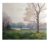 Oil - Daffodil Meadow Exbury